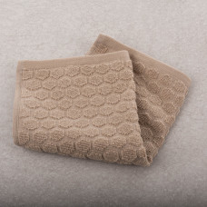 Haus Toalla Facial Honey Cone con Tecnología Zero Twist 30x30cm 500g/m2 100% Algodón