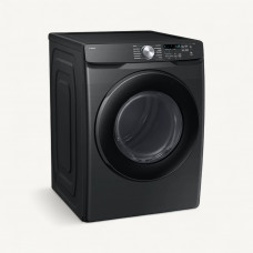 Samsung Secadora Eléctrica Carga Frontal DVE24DG8000VAP Negro 24kg con 12 Ciclos y Puerta Reversible