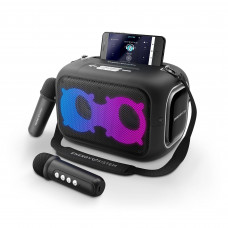 Energy Sistem Parlante Portátil Bluetooth KaraokeStar 60W con 2 Micrófonos y 8 Horas de Batería
