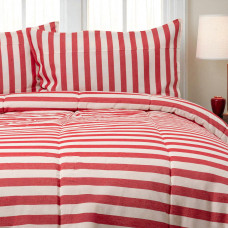 Haus Juego de Cubrecama Rayas 80% Algodón - 20% Poliéster
