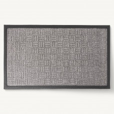 Alfombra Rodapié Durken Líneas 45x75cm de Polipropileno y Caucho