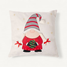 Haus Cojín Relleno Gnoma Bombillo 45x45cm 100% Poliéster