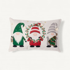 Haus Cojín Relleno Gnomos 50x35cm 100% Poliéster