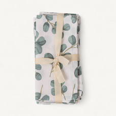 Haus Juego de 4 Servilletas Greenliv Eucalipto 40x40cm 65% Poliéster - 35% Algodón