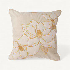 Haus Forro para Cojín Poinsettia Bordado 45x45cm 100% Poliéster y Lurex