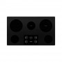 Whirlpool Plancha de Cocina Eléctrica WCE55US6HB Negro de Vitrocerámica 91cm con 5 Zonas / 1 Zona Dual