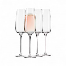 Krosno Glass Juego de 4 Copas para Champagne Modern 0.25L de Vidrio