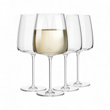 Krosno Glass Juego de 4 Copas para Vino Blanco Modern 0.65L de Vidrio