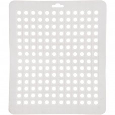 Protector de caucho blanco para lavadero Wenko