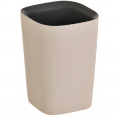 Vaso beige/gris poliresina Haus