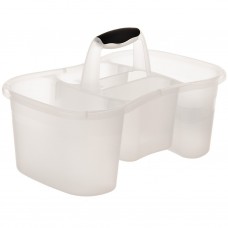 Organizador para Productos de Limpieza 5 Servicios con Agarradera Clear / Gris Sterilite