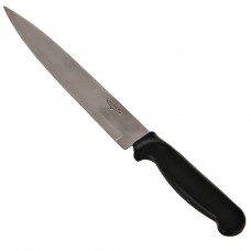 Cuchillo para chef acero inoxidable con mango negro 8"