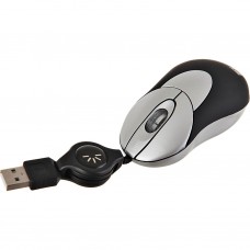Mouse con cable retráctil USB Case Logic