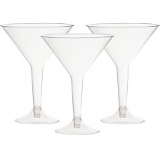 Juego de 3 copas Martini