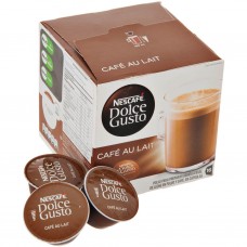 Caja de 16 cápsulas para Café Au Lait Dolce Gusto