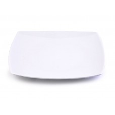 Plato Tendido Semi Cuadrado 24.4 Cm Actualite de Porcelana Corona