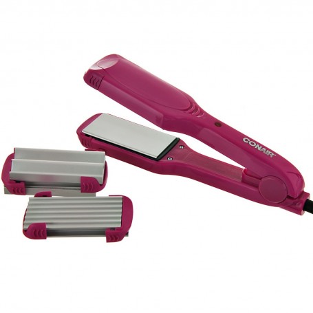 Plancha para sales cabello conair roja