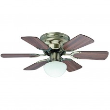 Ventilador de techo con luz 30" 1843 CFM Piccolo Hunter