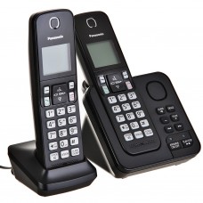 Teléfono Inalámbrico 1/6 con 2 Auriculares Contestador de Llamadas KX-TGC362LAB Panasonic