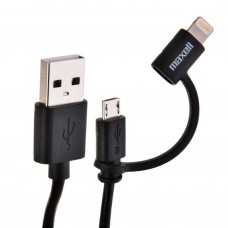 Cable Micro USB con Conector Lightning APPL-DUO Maxell