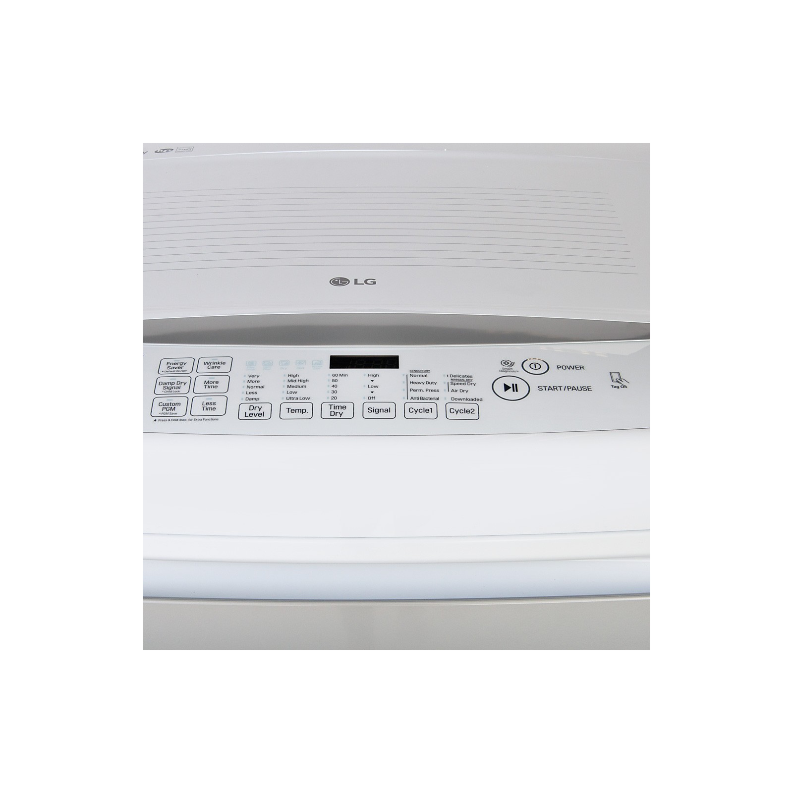 LG Secadora eléctrica 8 programas / 5 niveles de temperatura 46.2lb...