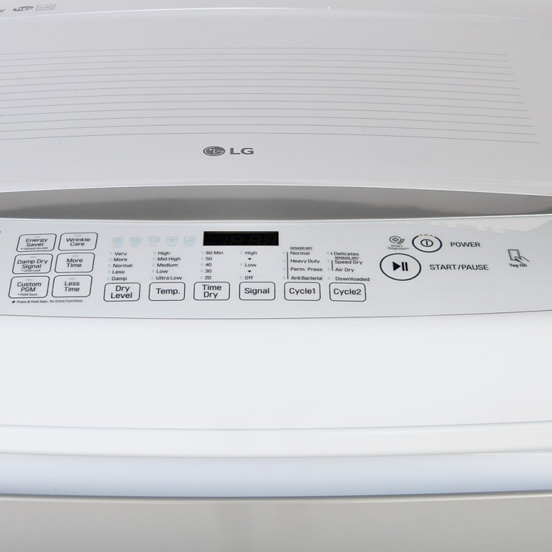 LG Secadora eléctrica 8 programas / 5 niveles de temperatura 46.2lb...