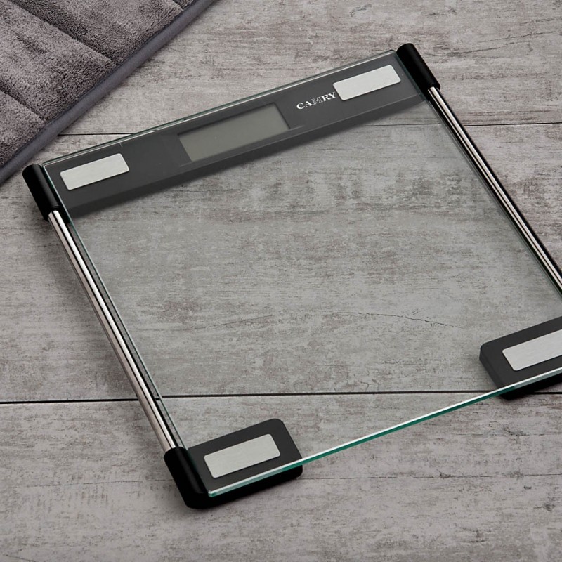 Balanza digital de vidrio para baño Ultra Delgada 4 sensores EB9064 Camry